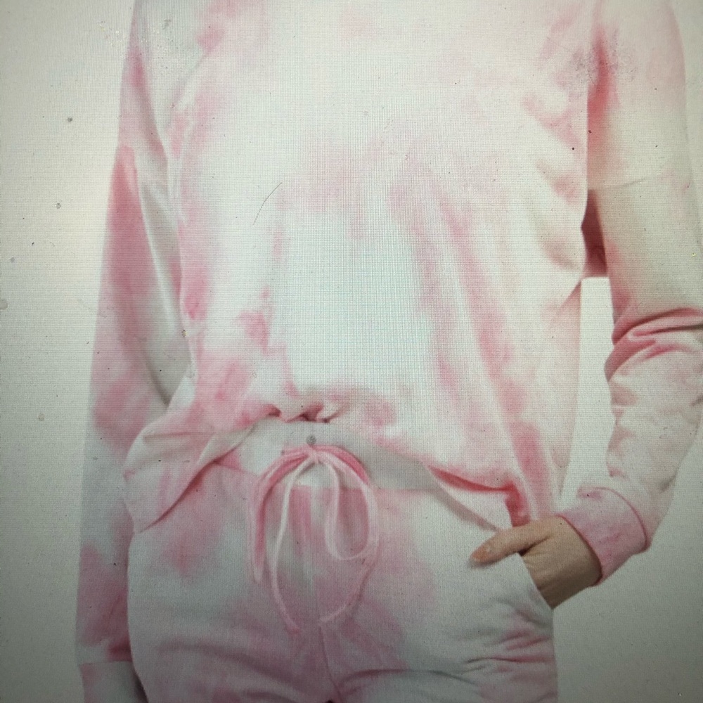 NWT Morrisday the Label pink  tie die set